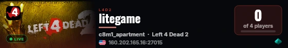 litegame live status badge