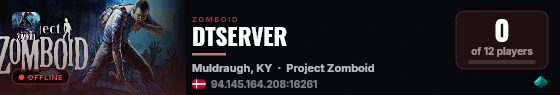 DTSERVER live status badge