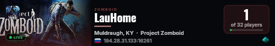 LauHome live status badge