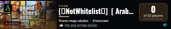 [✔️NotWhitelist✔️]  [ ArabBoss RP] || 💵[ وظائف حصرية وبلاك ماركت 🏴‍☠||  💵 اول 1000 شخص لهم مليون 🏴‍☠️ ||  [ عرب بوس للحياة الواقعية || live status badge