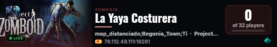 La Yaya Costurera live status badge