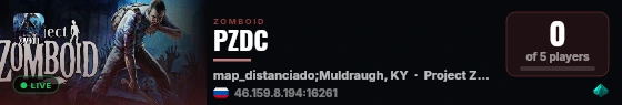 PZDC live status badge