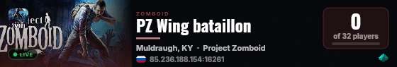 PZ Wing bataillon live status badge
