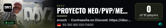 PROYECTO NEO/PVP/MERCADO live status badge