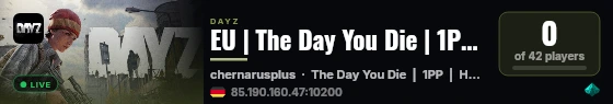 EU | The Day You Die | 1PP | HARD | JUST WIPED live status badge