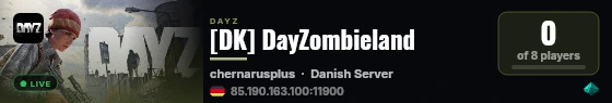 [DK] DayZombieland live status badge