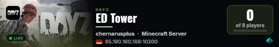 ED Tower live status badge