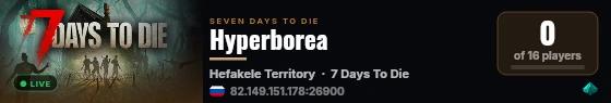 Hyperborea live status badge
