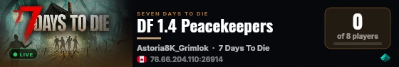DF 1.4 Peacekeepers live status badge