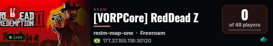 [VORPCore] RedDead Z live status badge