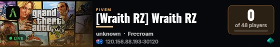 [Wraith RZ] Wraith RZ live status badge