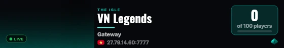 VN Legends live status badge