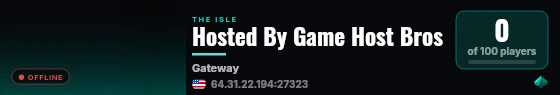 Hosted By Game Host Bros live status badge