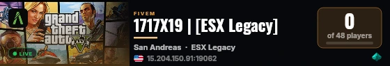 1717X19 | [ESX Legacy] live status badge