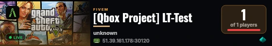 [Qbox Project] LT-Test live status badge