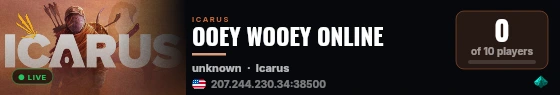 OOEY WOOEY ONLINE live status badge