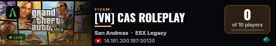 [VN] CAS ROLEPLAY live status badge
