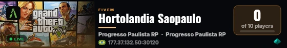 Hortolandia Saopaulo live status badge