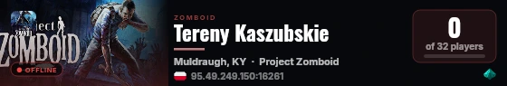 Tereny Kaszubskie live status badge