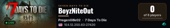 BoyzNiteOut live status badge