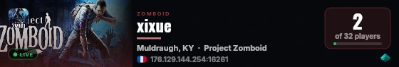 xixue live status badge
