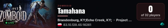 Tamahana live status badge