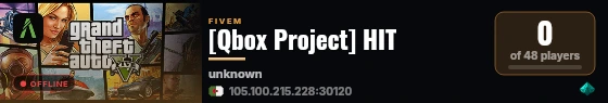 [Qbox Project] HIT live status badge