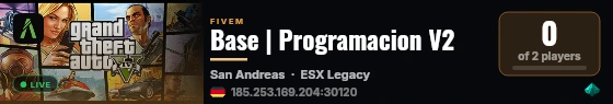 Base | Programacion V2 live status badge