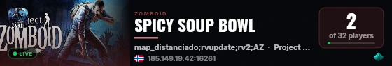SPICY SOUP BOWL live status badge