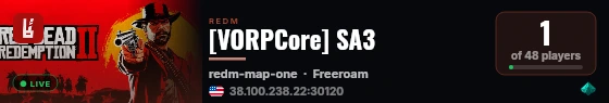 [VORPCore] SA3 live status badge