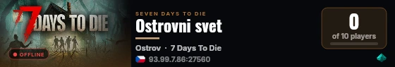 Ostrovni svet live status badge