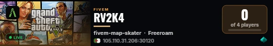 RV2K4 live status badge
