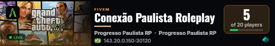 Conexão Paulista Roleplay live status badge