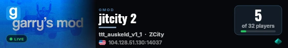 jitcity 2 live status badge