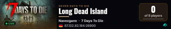 Long Dead Island live status badge
