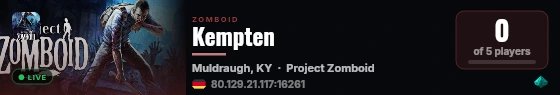 Kempten live status badge
