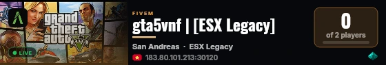 gta5vnf | [ESX Legacy] live status badge