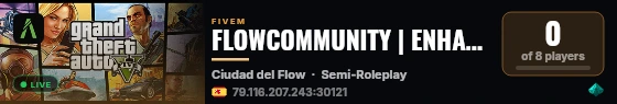 FLOWCOMMUNITY | ENHANCED BETA live status badge