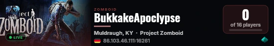 BukkakeApoclypse live status badge