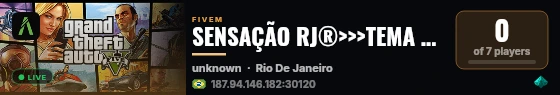 SENSAÇÃO RJ®️>>>TEMA RJ FACS E ORGS LIVRES. live status badge