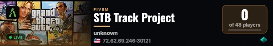 STB Track Project live status badge