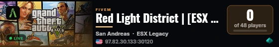 Red Light District | [ESX Legacy] live status badge