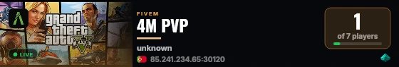 4M PVP live status badge
