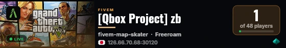 [Qbox Project] zb live status badge