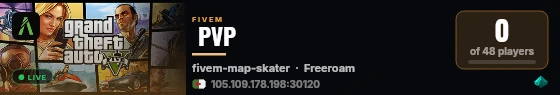  PVP  live status badge