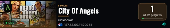 City Of Angels live status badge