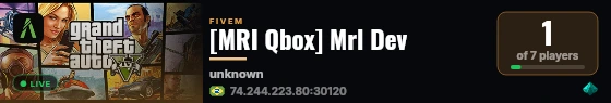 [MRI Qbox] Mrl Dev  live status badge