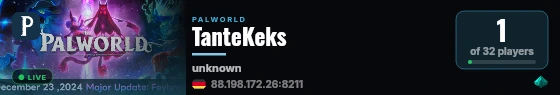 TanteKeks live status badge