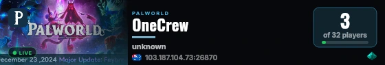 OneCrew live status badge