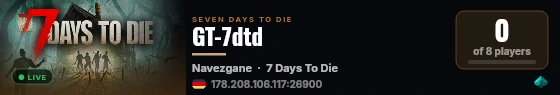 GT-7dtd live status badge